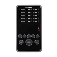 Comelit 6203B | Video Door Entry System Easycom VIP Unit, Hands Free Intercom, Electronic Calling, 90 MM Width x 28 MM Depth x 160 MM Height, Black