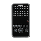 Comelit 6203B | Video Door Entry System Easycom VIP Unit, Hands Free Intercom, Electronic Calling, 90 MM Width x 28 MM Depth x 160 MM Height, Black