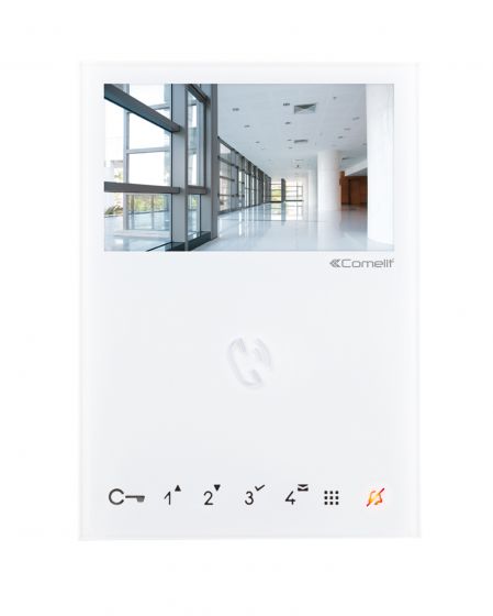 Comelit 6722W | Handsfree Mini Monitor White BM VIP System