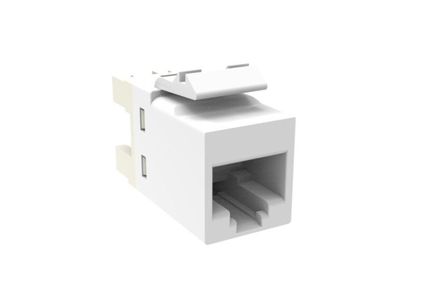 CommScope 1-1375055-3 | SL-Series Modular Jack, RJ45, Cat6 Unshielded, Prowhite
