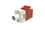 CommScope 1375055-5 | SL-Series Modular Jack, RJ45, Cat6 Unshielded, Orange