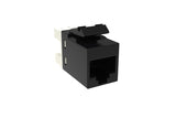 CommScope 4-1375191-2 | SL-Series Modular Jack, RJ45, Cat5e Unshielded, Black (24 ea/pkg)