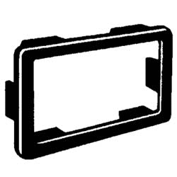 CommScope 558493-1 | Wallplate Adapter For Herman Miller Modular Furniture Black