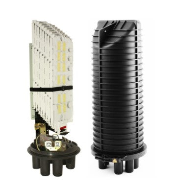CommScope 570061-000 | FOSC 400 D5 Fiber Optic Splice Closure, Heat Shrink Cable Sealing