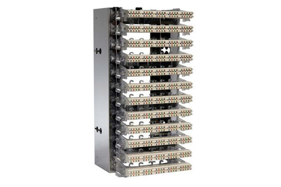 CommScope 64501107-01 | Highband 12-Module Kit, Category 6A, 20-Pair Modules