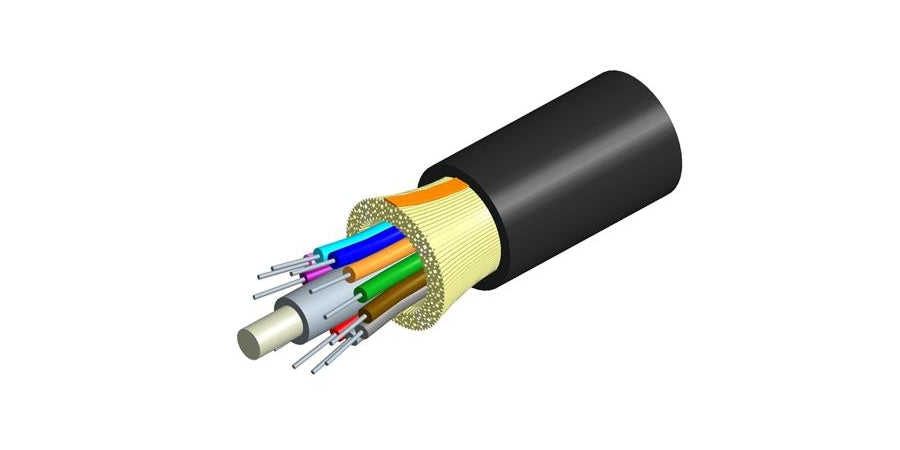 CommScope 760004184 | Fiber Indoor/outdoor Cable, Teraspeed Low Smoke Zero Halogen Riser Distribution, 12 Fiber Single-unit, Gel-free