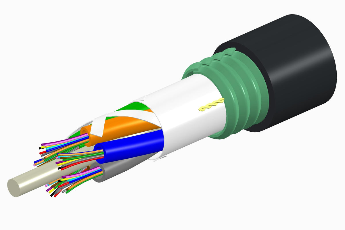 CommScope 760053280 | Fiber OSP cable, TeraSPEED Single Jacket/Single Armor, Gel-Free, Stranded Loose Tube