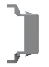 CommScope 760156018 | SC Simplex/LC Duplex Low Profile Adapter Mounting Module/Collar Assembly, Gray