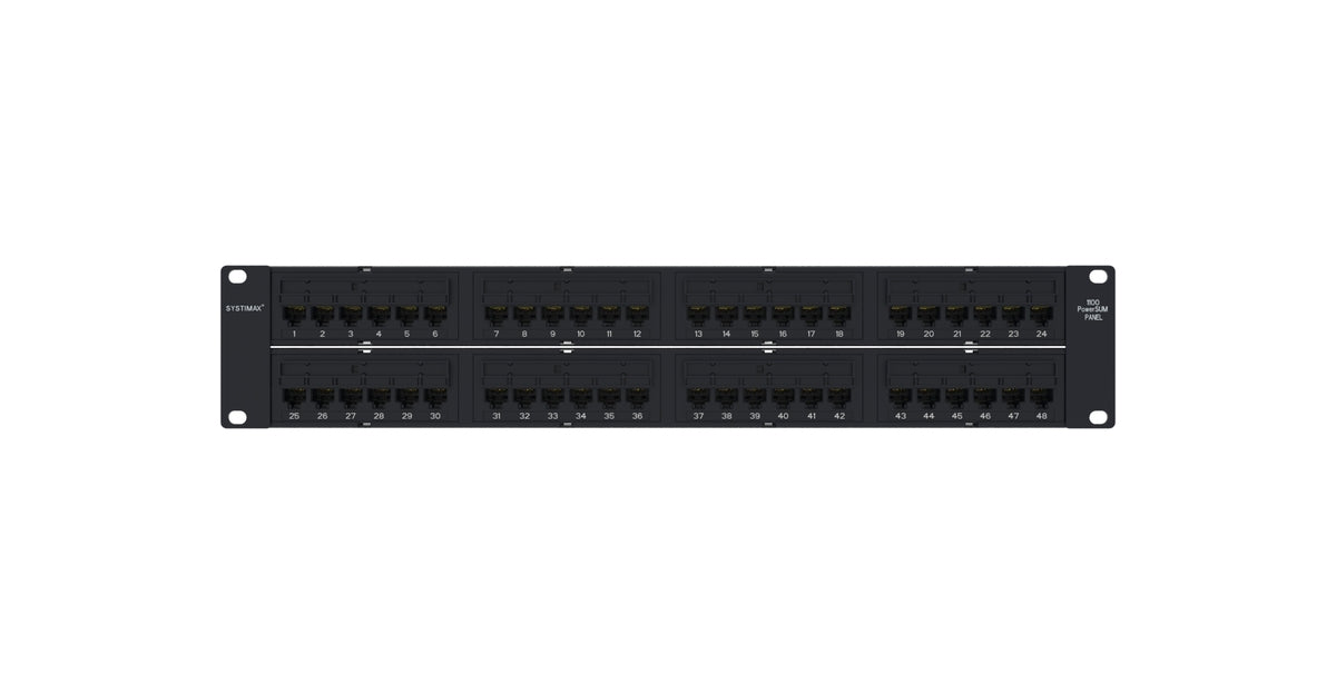 CommScope 760182915 | 1100 Universal PS Panel 48 Port