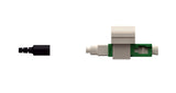 CommScope 760184689 | Qwik II Field Installable SC Connector, Singlemode-APC, Green, for 250/900UM, 25 Per Pack
