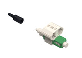 CommScope 760184689 | Qwik II Field Installable SC Connector, Singlemode-APC, Green, for 250/900UM, 25 Per Pack