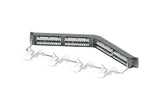 CommScope 760202556 | 360 I patch 1100 Angled GS6 Evolve 24 Port Panel, 1U, Category 6A, Cool Grey