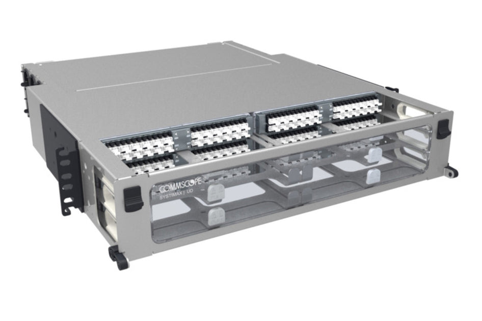 CommScope 760236370 | Ud Ipatch 2U 288F-Lc Distribution Mpo24 Ull Module, Lazrspeed Wideband, Sliding Panel