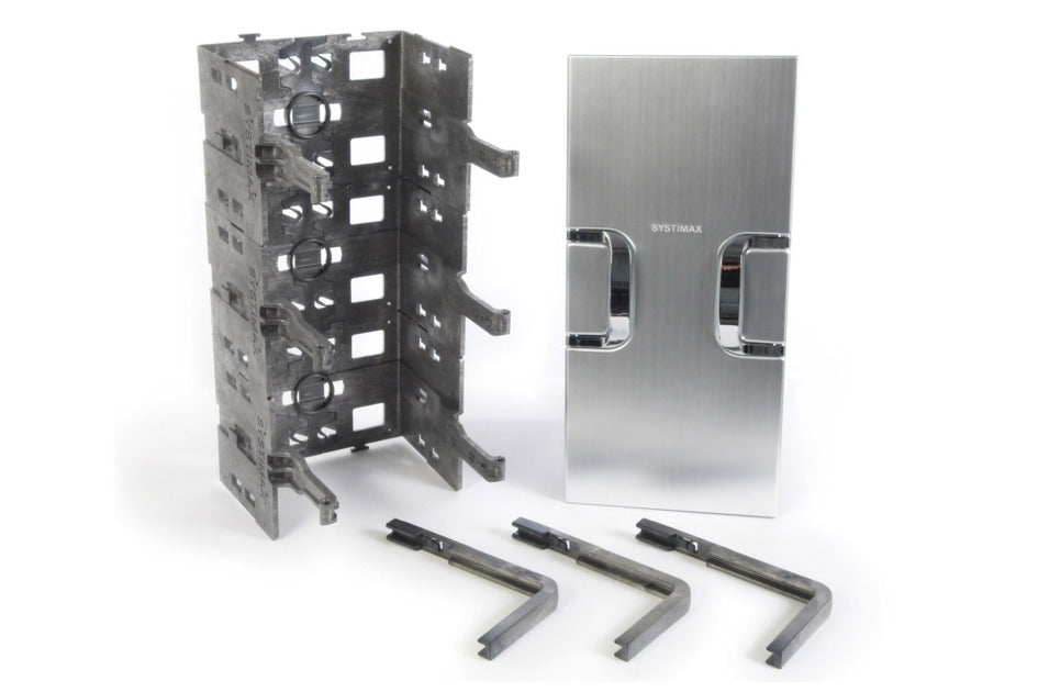 CommScope 760236389 | Giga Speed X10D VisiPatch 360 12U Vertical Trough Cable Management Kit