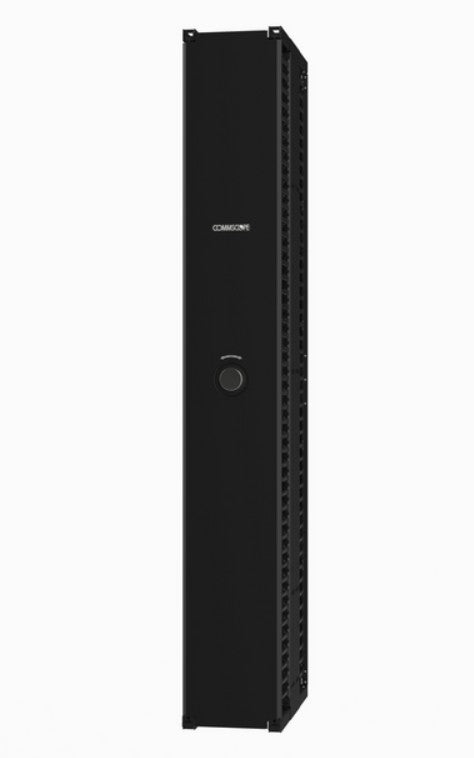 CommScope 760236904 | Cableguide 360 Vertical Cable Management Kit, 12 In X 84 In (305 Mm X 2134 Mm) Double Sided, With Doors, Black