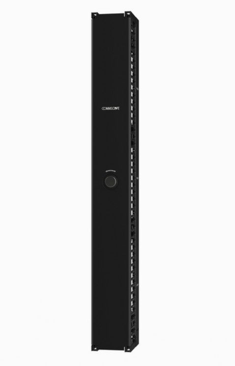 CommScope 760236907 | Cableguide 360 Vertical Cable Management Kit, 10 In X 84 In (254 Mm X 2134 Mm) Single Sided, With Door, Black