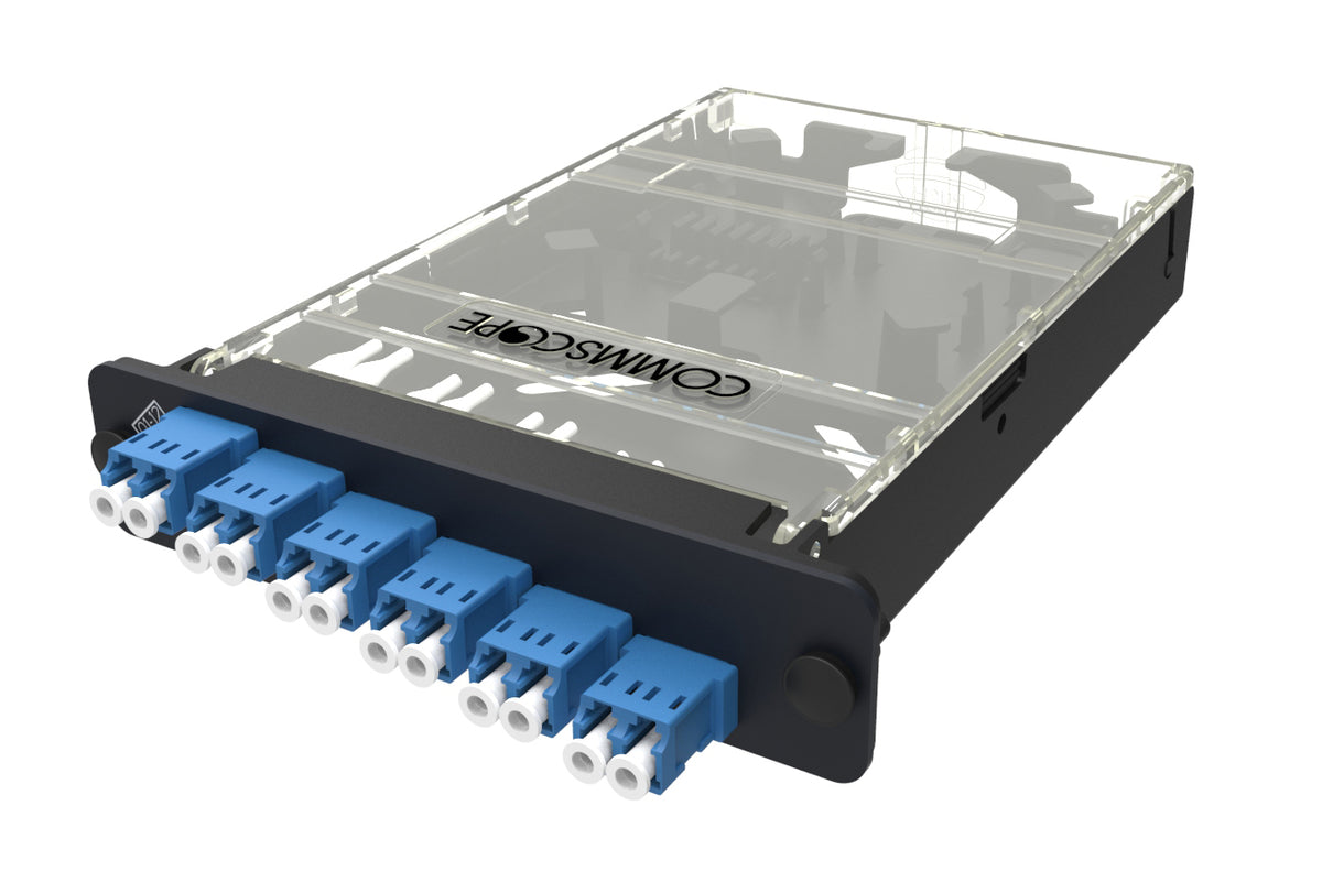 CommScope 760242688 | TeraSPEED Splicing cassette, OS2, 12 LC/UPC, Ribbon