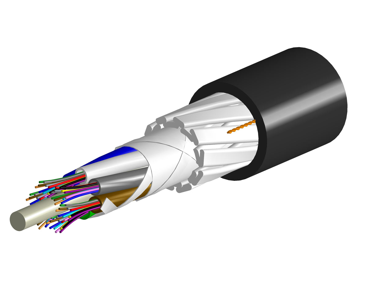 CommScope 760243519 | Fiber indoor/outdoor cable, TeraSPEED, Single Jacket All-Dielectric (LSZH), 24 fiber