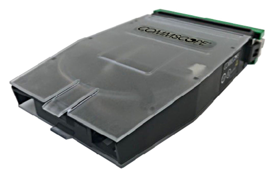 CommScope 760248150 | G2 Splice Cassette, 12LC/APC with Internal Shutters, OS2, with Ribbon Pigtails