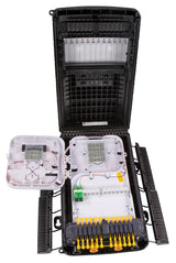CommScope 760248298 | OFDC C12 Fiber Optic Splice/Patch Closure, Gel Cable sealing, two pre-installed 48-fiber splice trays