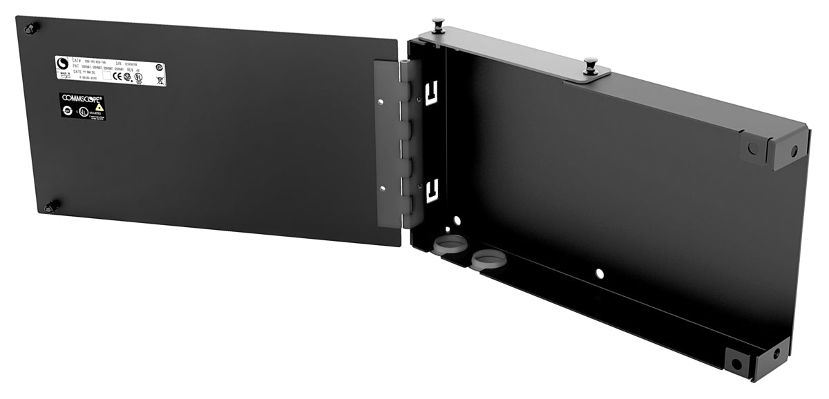 CommScope 760248904 | Wall Mount Building Enclosure Configured for One Lgx/1000 Style Module, Splice Cassette or  Adapter Pack