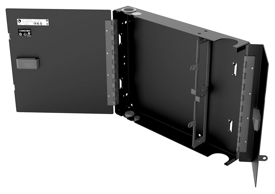 CommScope 760248905 | Wall Mount Building Enclosure Configured for Two Lgx/1000 Style Modules, Splice Cassettes or  Adapter Packs