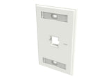 CommScope 760249128 | Faceplate Kit, Labelled, 1 Gang, 1 Port, Electrical White