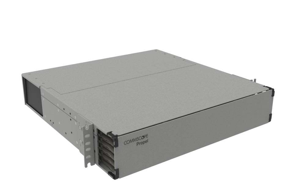 CommScope 760252003 | Propel 2RU Sliding Tray Fiber Panel, Accepts Propel ULL Modules or Adapter Packs