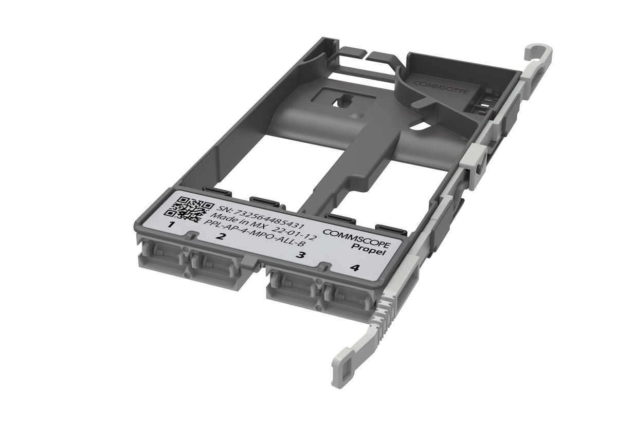 CommScope 760252371 | Propel pass-through adapter pack, 4 MPO8-12-24 ports, Type B