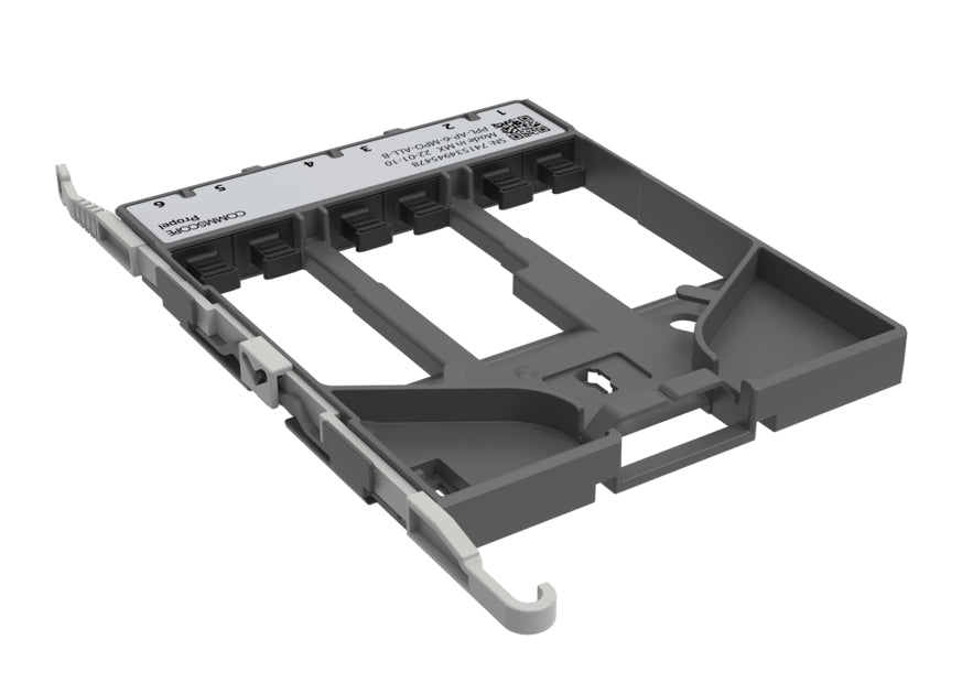 CommScope 760252372 | Propel Pass-Through Adapter Pack, 6 MPO8-12-24 Ports, Type B