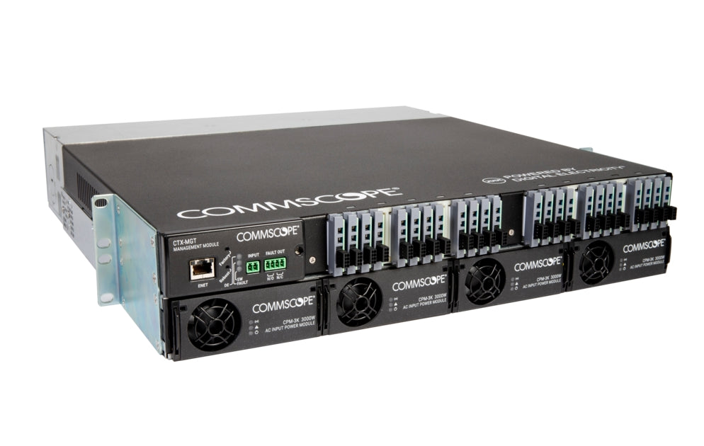CommScope 760254285 | Constellation Power Transmitter Chassis, Capable of Energizing up to Ten Enclosures with Management Module