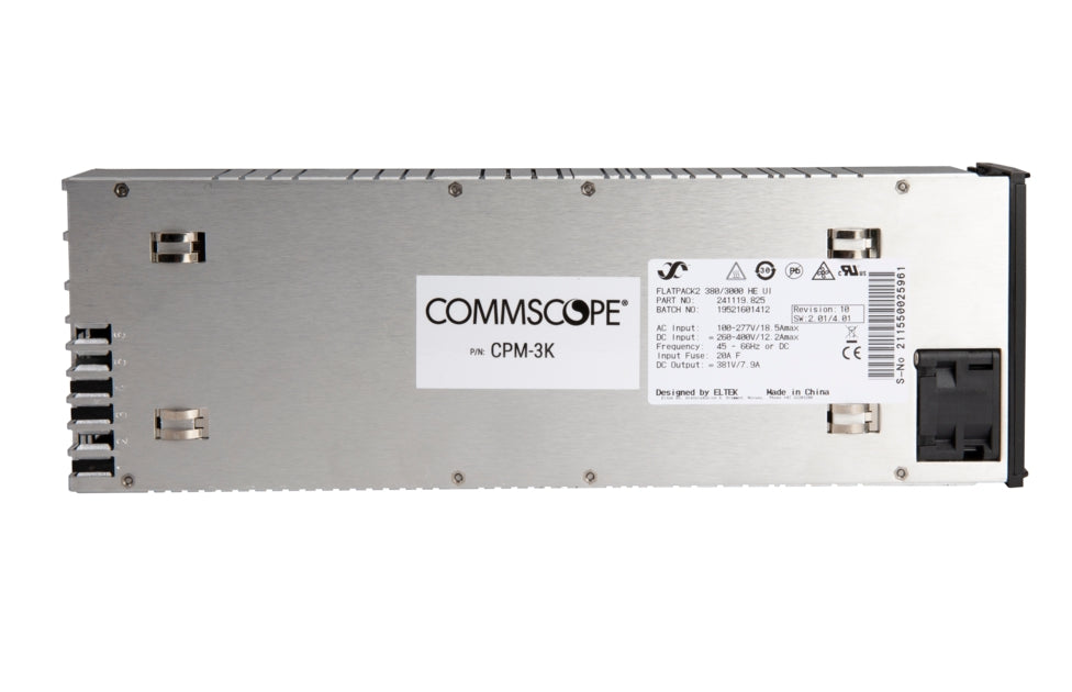CommScope 760254287 | Constellation Transmitter Power Module, 3 kW Module that Provides the CPCX-12 with up to 12 kW of Capacity