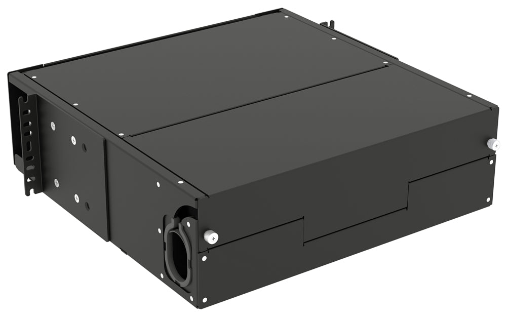 CommScope 760254513 | Epx 3U Splicing Fiber Panel Accepts Up To 7 Epx Splice Trays