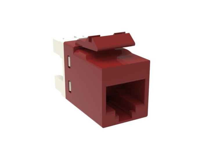 CommScope 760257179 | SL-Series Modular Jack, RJ45, Cat6 Unshielded, Red