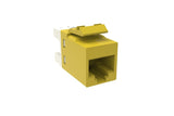 CommScope 760257180 | SL-Series Modular Jack, Rj45, Cat6 Unshielded, Yellow