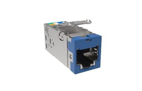 CommScope 760257261 | SL-Series Modular Jack, RJ45, Cat6A Shielded, Blue
