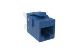 CommScope 760257281 | KJ-Series Modular Jack, Rj45, Cat6 Unshielded, Blue