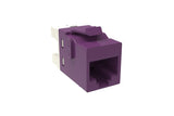 CommScope 760257285 | KJ-Series Modular Jack, RJ45, Cat6 Unshielded, Violet