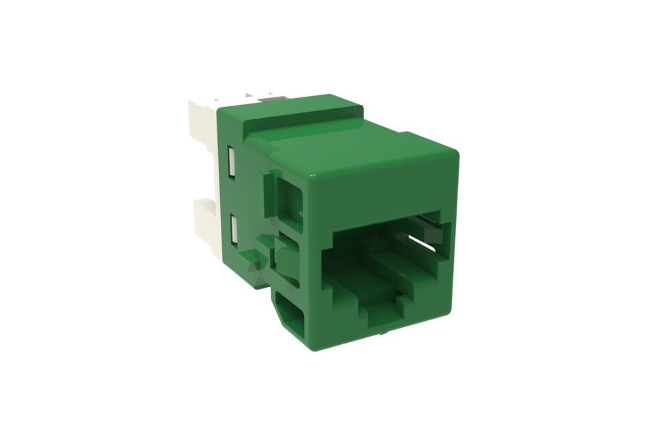 CommScope 760257313 | M-Series Modular Jack, Rj45, Cat6 Unshielded, Green