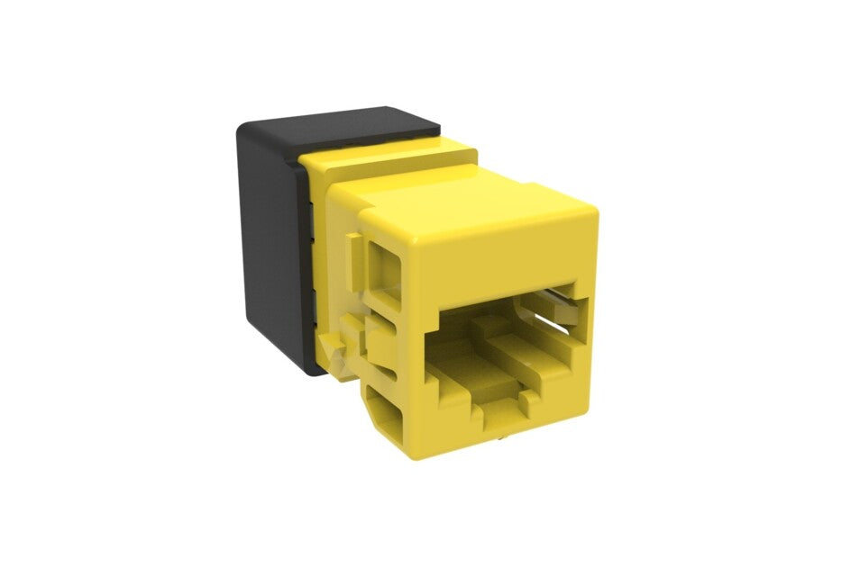 CommScope 760257323 | M-Series Modular Jack, Rj45, Cat6A Unshielded, Yellow