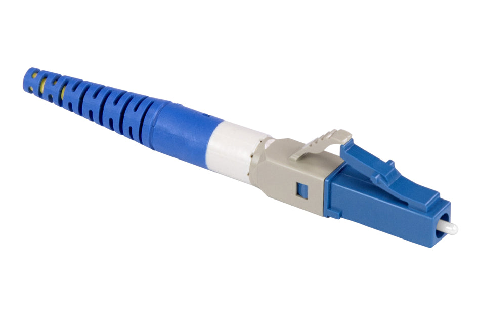 CommScope 760258744 | Qwik-Fuse Connector, LC, Singlemode-UPC, Blue, for 1.6/2.0 MM, 12 Per Pack