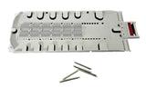 CommScope 760259392 | FOSC  HD Splice Tray Size D, clear cover with 6 SM24 splice modules, tie-wraps, 144 SMOUV 45mm