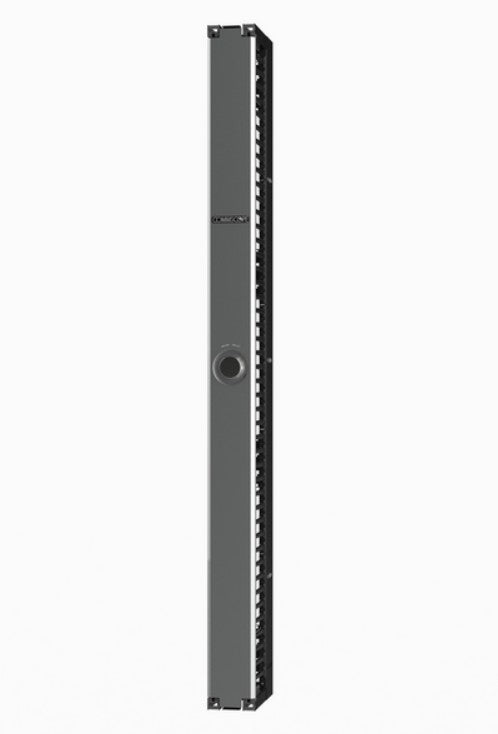 CommScope 760260362 | Cableguide 360 Vertical Cable Management Kit, 6 In X 84 In (152 Mm X 2134 Mm) Single Sided, With Door, Silver
