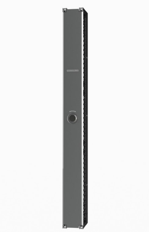 CommScope 760260363 | Cableguide 360 Vertical Cable Management Kit, 8 In X 84 In (203 Mm X 2134 Mm) Single Sided, With Door, Silver