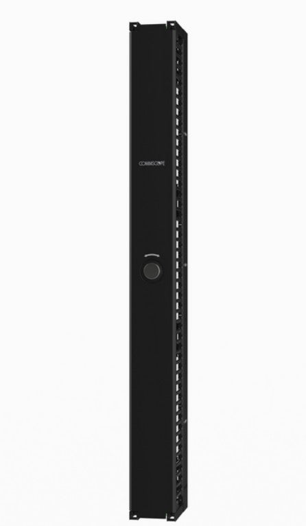 CommScope 760260433 | Cableguide 360 Vertical Cable Management Kit, 8 In X 96 In (203 Mm X 2438 Mm) Single Sided, With Door, Black