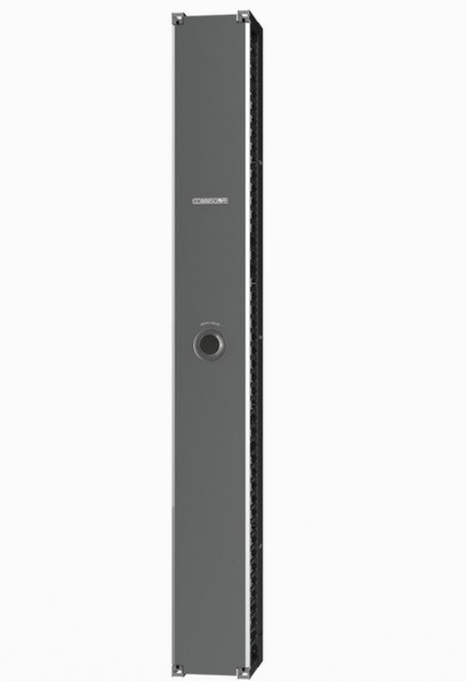 CommScope 760260438 | Cableguide 360 Vertical Cable Management Kit, 10 In X 96 In (254 Mm X 2438 Mm) Single Sided, With Door, Silver