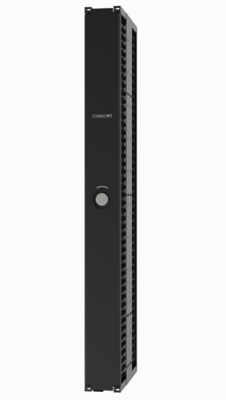 CommScope 760260447 | Cableguide 360 Vertical Cable Management Kit, 8 In X 96 In (203 Mm X 2438 Mm) Double Sided, With Doors, Black