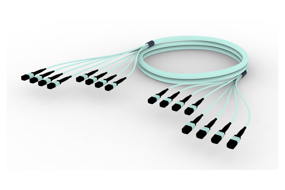 CommScope AJXMPMPALMAM055 | OM4 MPO12 to MPO12, Fiber Trunk Cable Assembly, 96-Fiber, Method A, LSZH