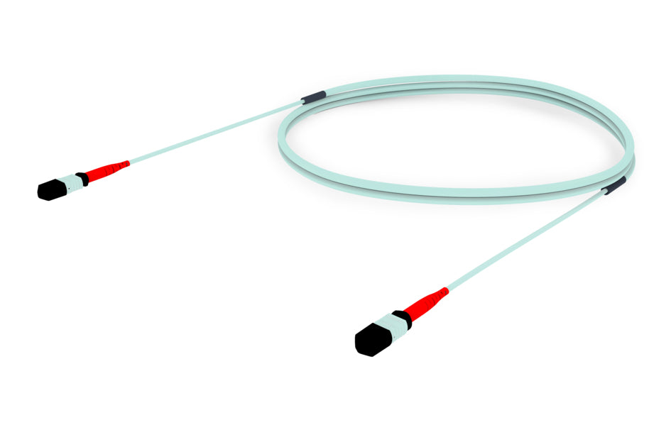 CommScope AQX2P2PHFMAF427 | OM4 MPO24 (Unpinned) to MPO24 (Unpinned), Fiber Patch Cord, 24-Fiber, Method A, Plenum