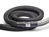 CommScope CHRRB11SA0ZF030 | Cat6 Blue Copper Cable 6 Links CMR W/1100 Series Mods Black Sleeving, 30 Ft